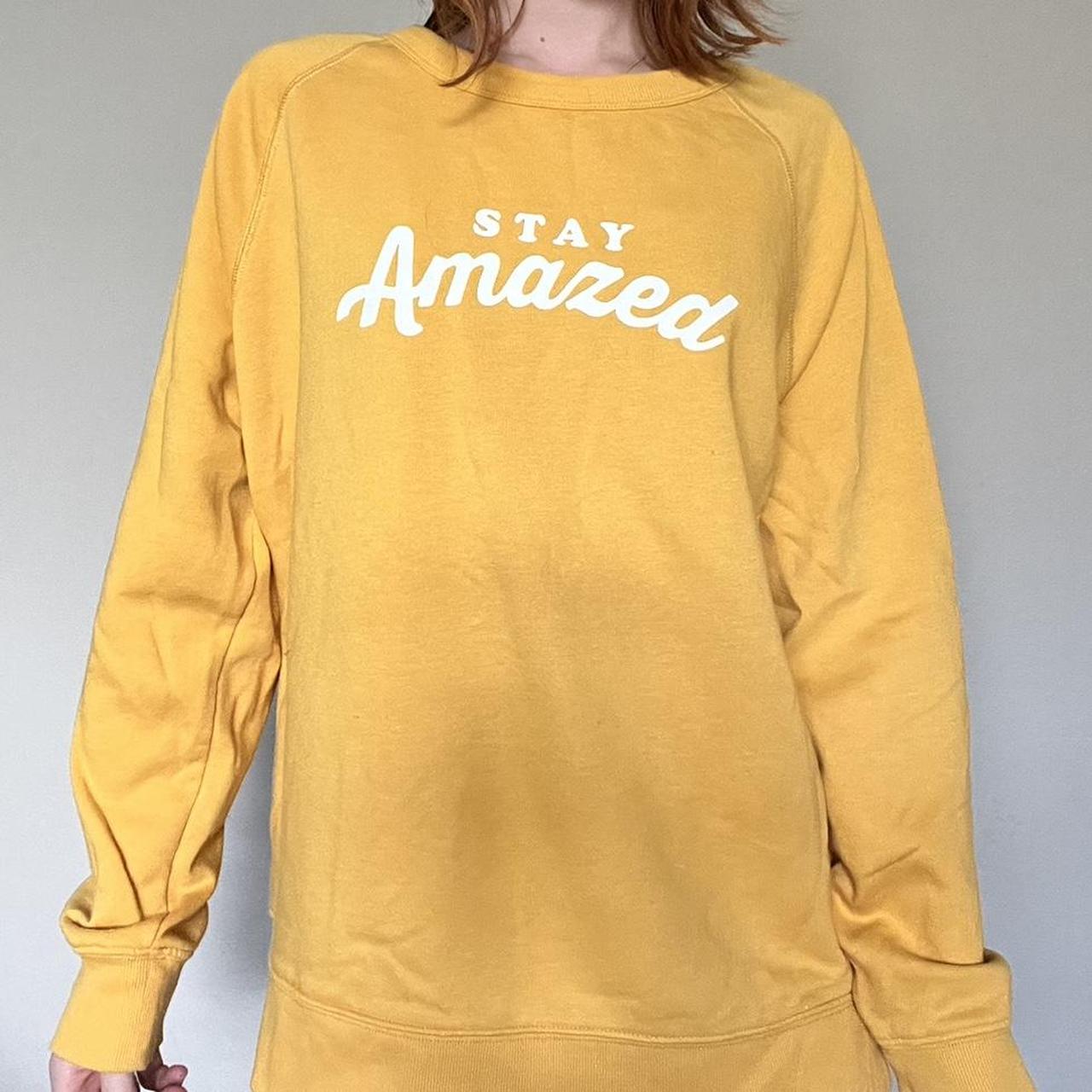 Old navy yellow sweatshirt online