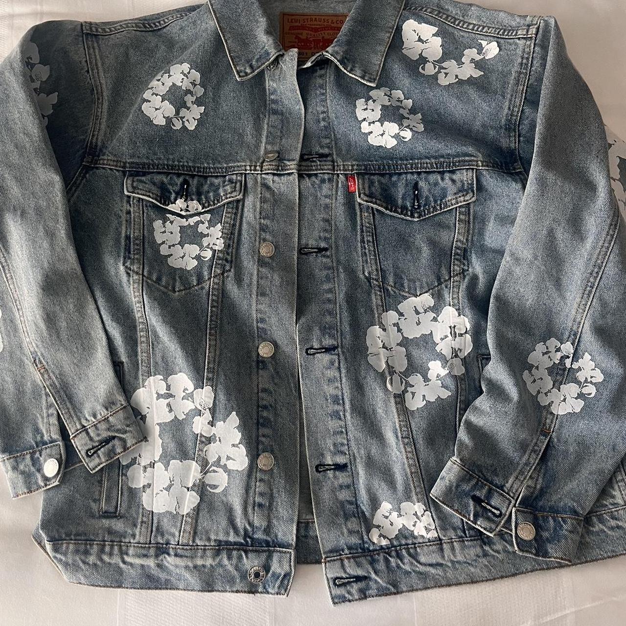 Denim Tears Jean Jacket SIZE L KINDA OVERSIZED NOT | Depop Denim Tears Jean Jacket SIZE L KINDA OVERSIZED NOT | Depop