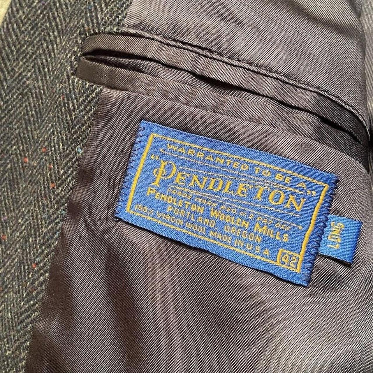 Pendleton Men's Tailored jacket - Blue/Multi – PR… - image 4