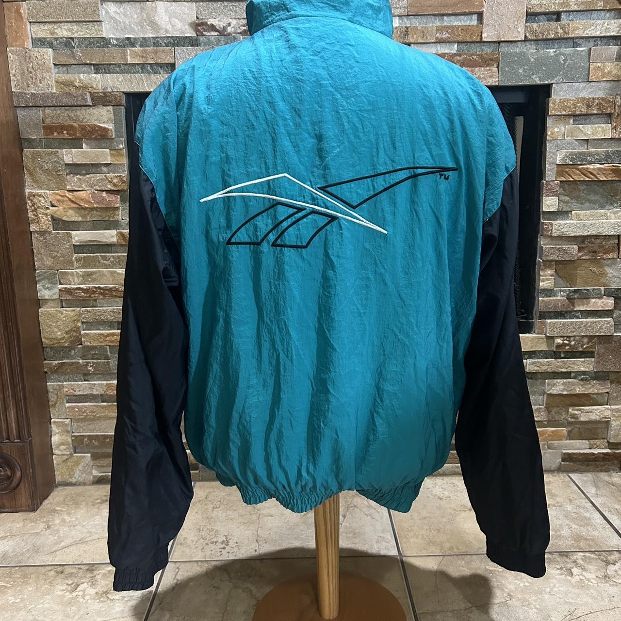 Vintage 90s Reebok Track Jacket Windbreaker