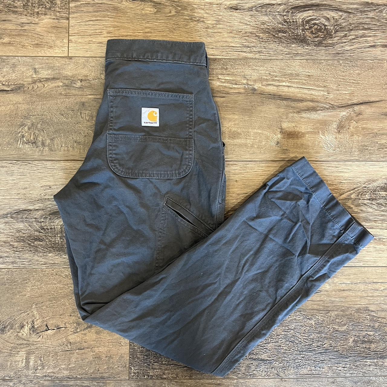 Carhartt Baggy Grey Pants (30x30) - Depop