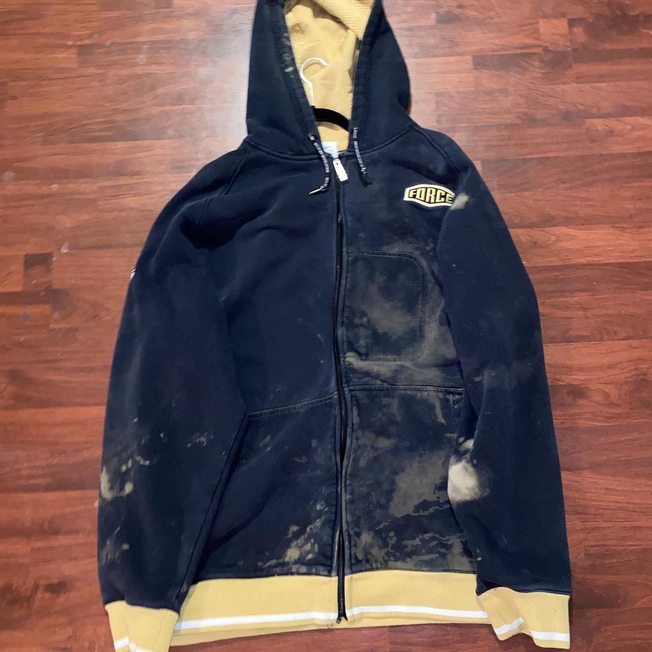 Bleached discount nike hoodie