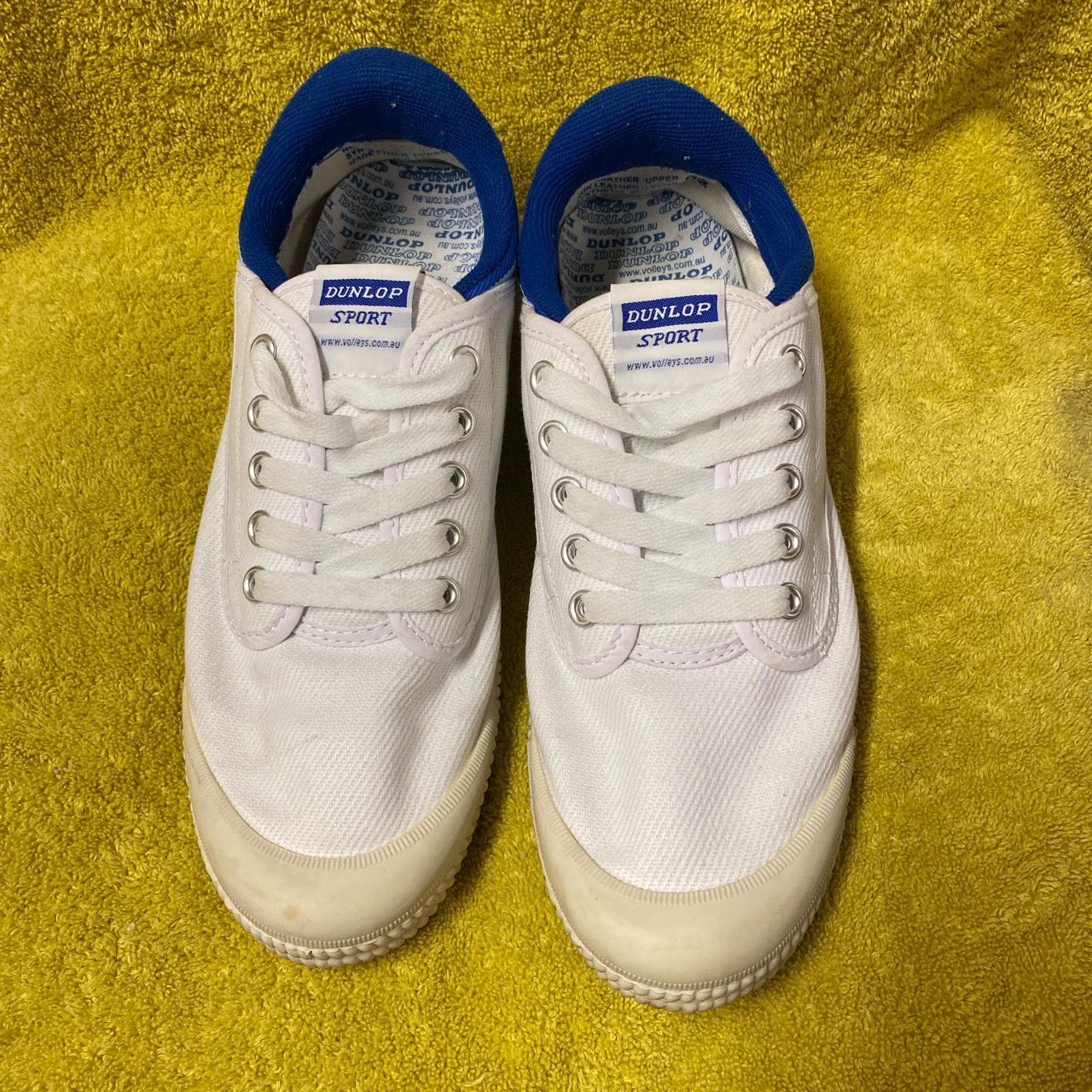 Rare Blue Dunlop Volleys Depop