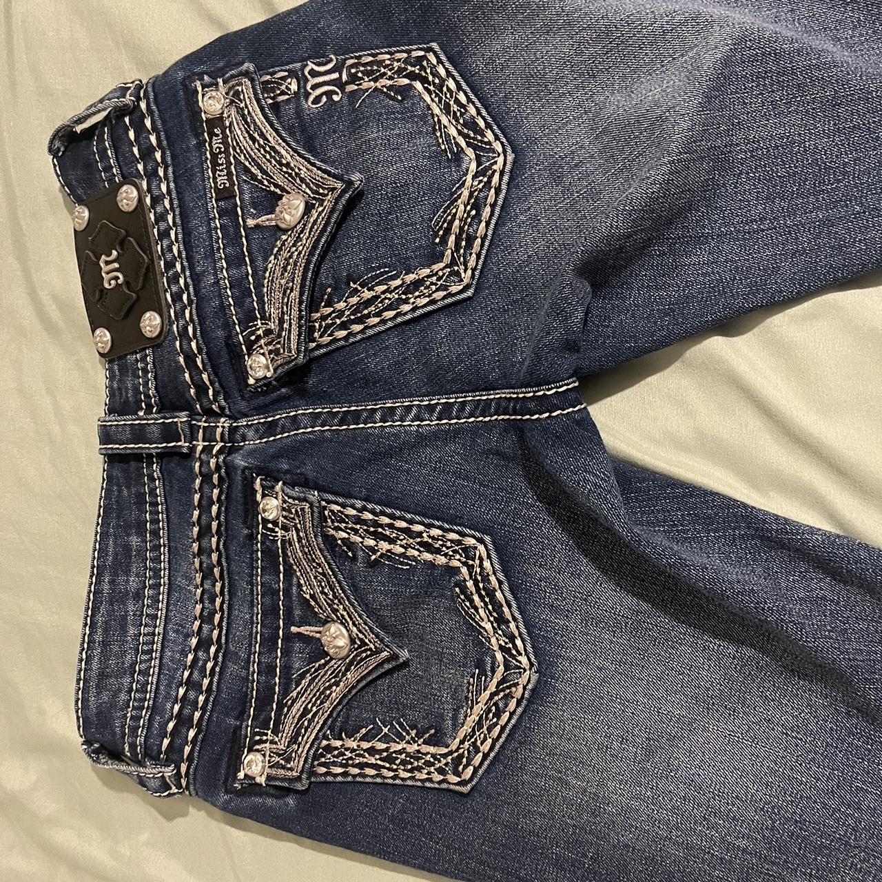 Miss me jeans waist - 25" inseam - 33" Super... - Depop