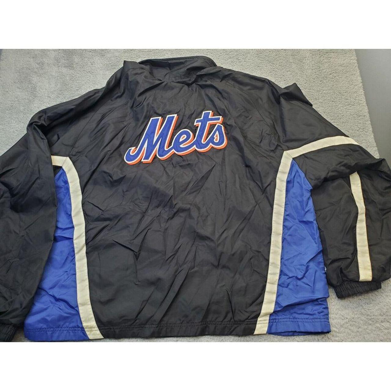 New York Mets Majestic Jacket Baseball Mens 2XL... - Depop