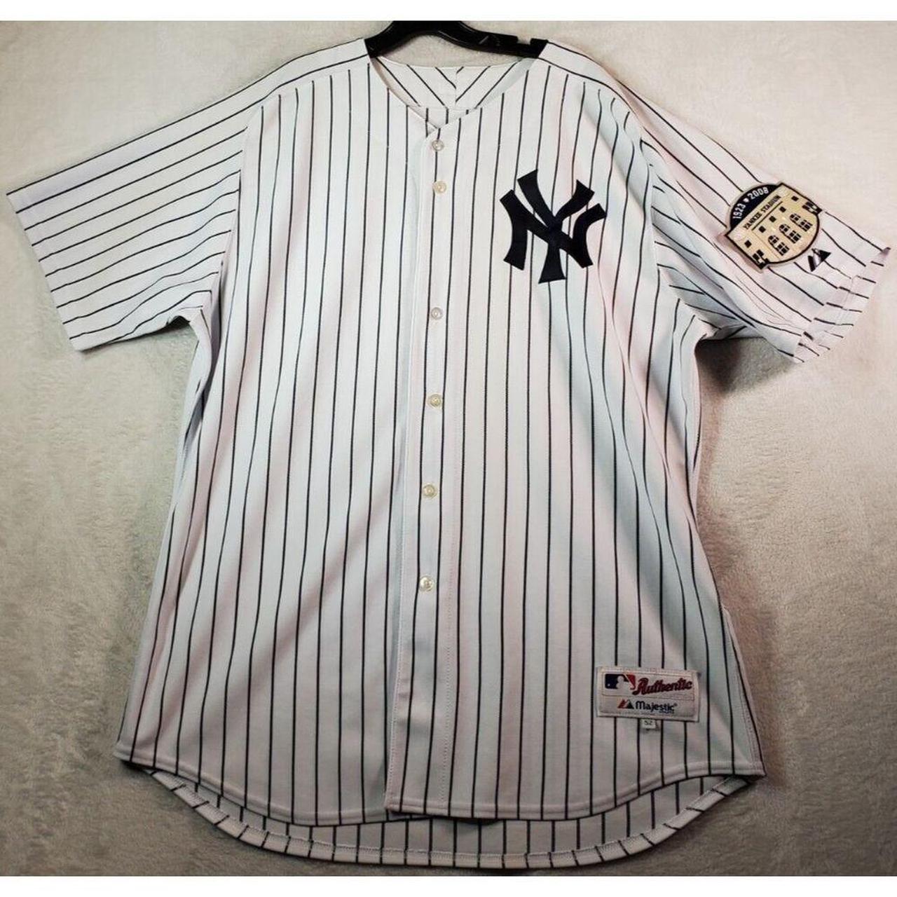 Yankees Jersey Men Size 52 Baseball Majestic Stripe. Depop