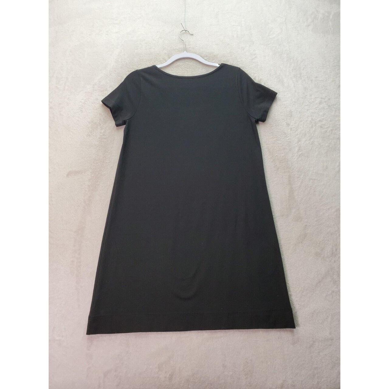 Vintage Joan Vass Shift Dress Women s 1 Black. Depop