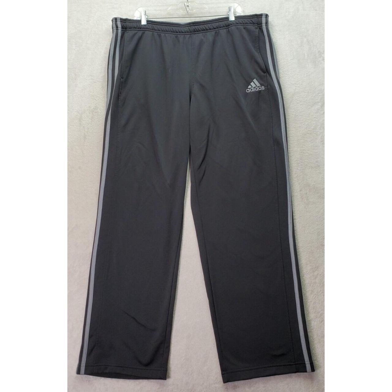 adidas Sweat Pants Men s 2XL Black 100 Polyester