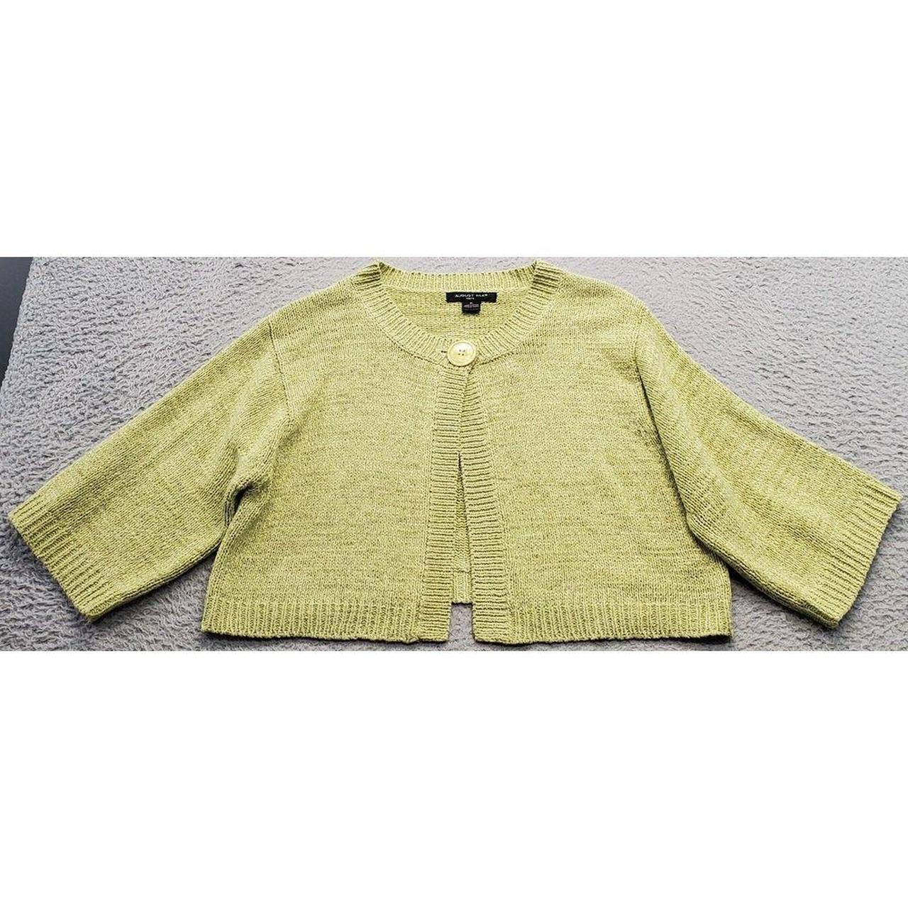 August silk cardigan sweater best sale