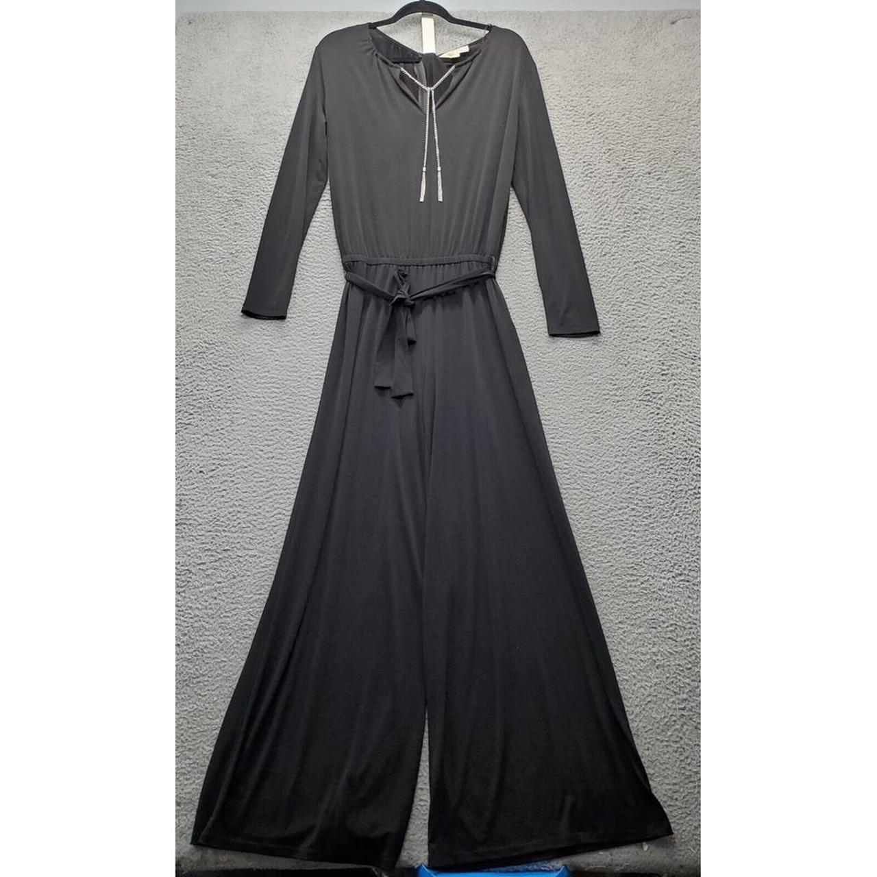 Womens Jumpsuit Michael Kors Jumpsuit Black And White MICHAEL