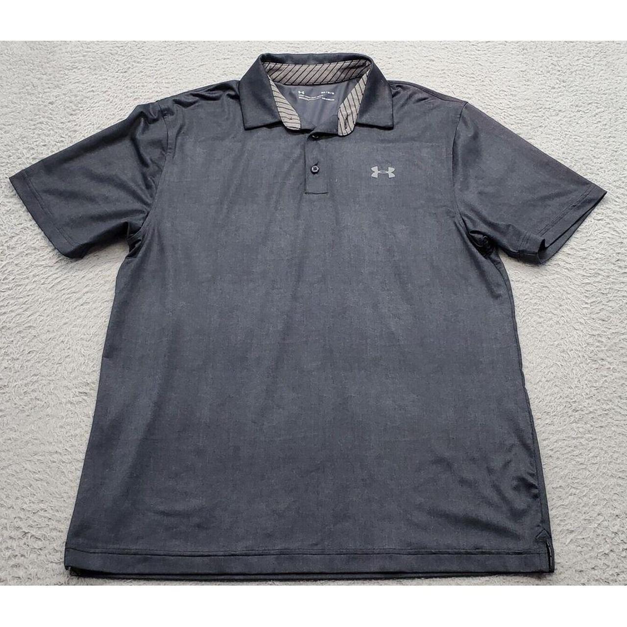 Under Armour Men's Polo shirt - Black - M – Under armour Polo Shirt Mens Medium Black …