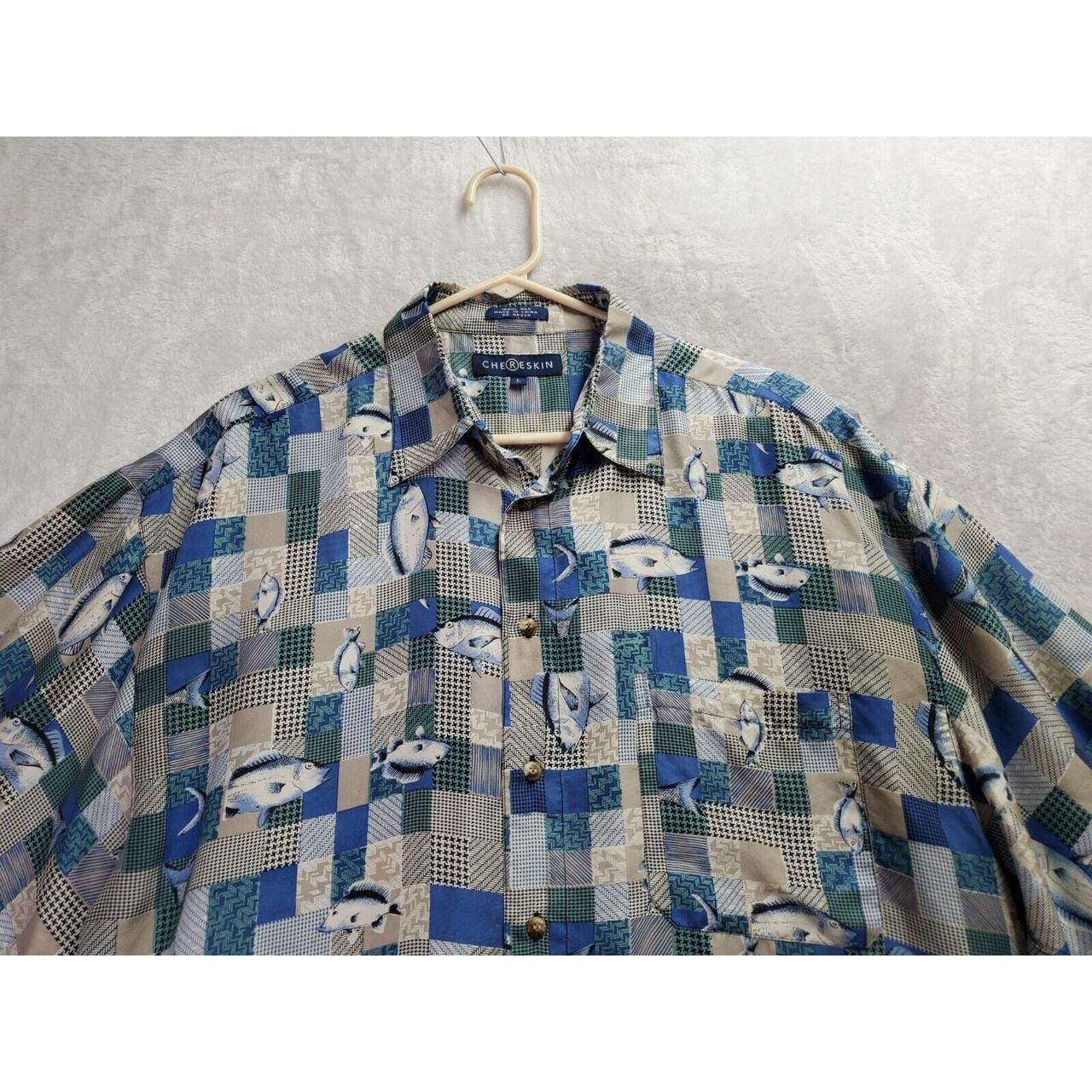 Men's Shirt - Multi - L – CHERESKIN SHIRT MENS LA… - image 4