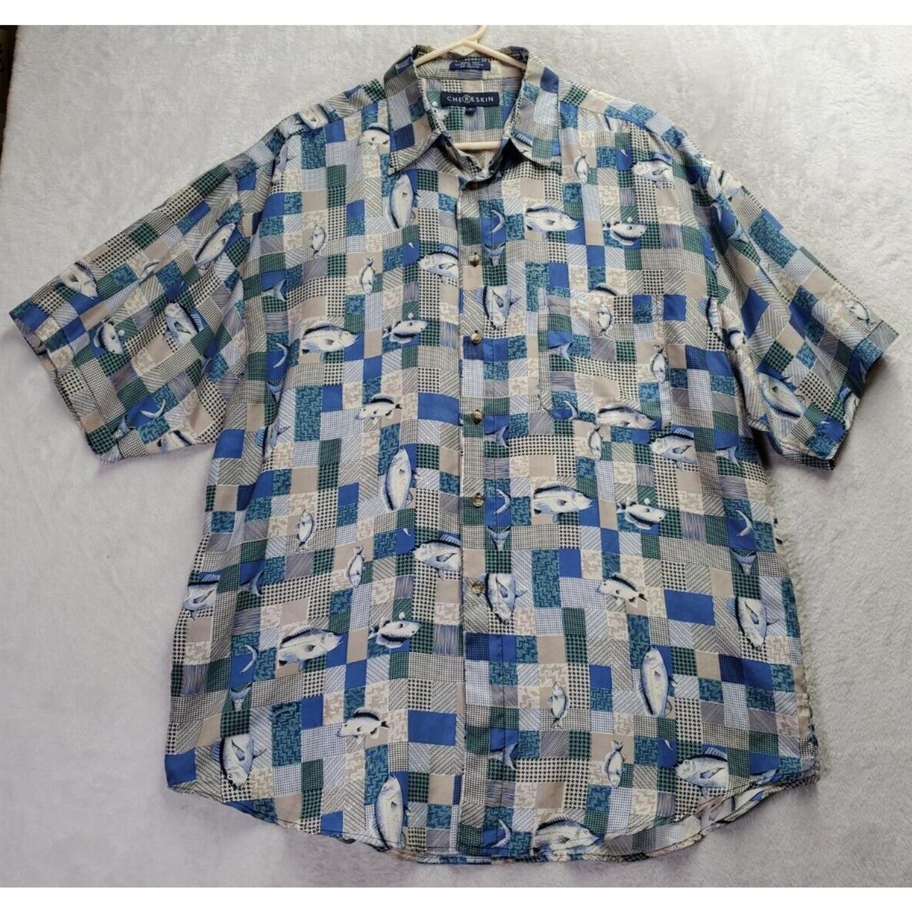 Men's Shirt - Multi - L – CHERESKIN SHIRT MENS LA… - image 1