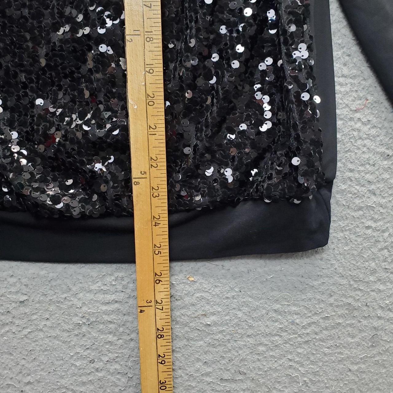 Cache Women's Blouse - Black - L – Cache Sequin B… - image 8