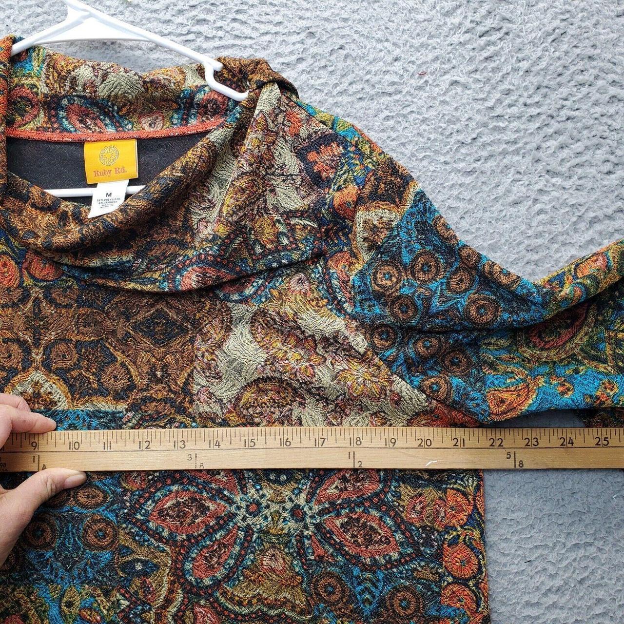 Ruby Rd. Women's Blouse - Multi - M – Ruby Rd Blo… - image 6