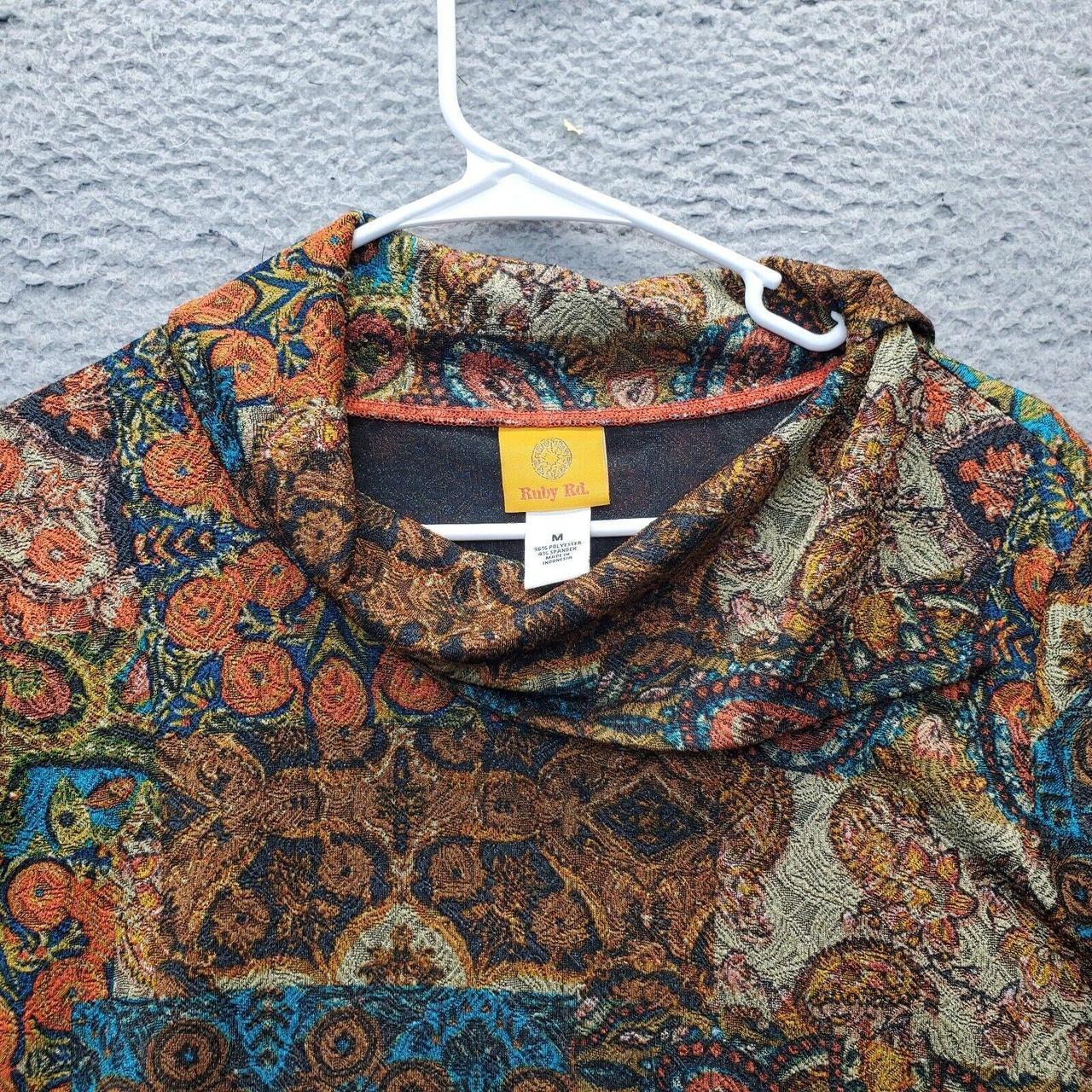 Ruby Rd. Women's Blouse - Multi - M – Ruby Rd Blo… - image 3