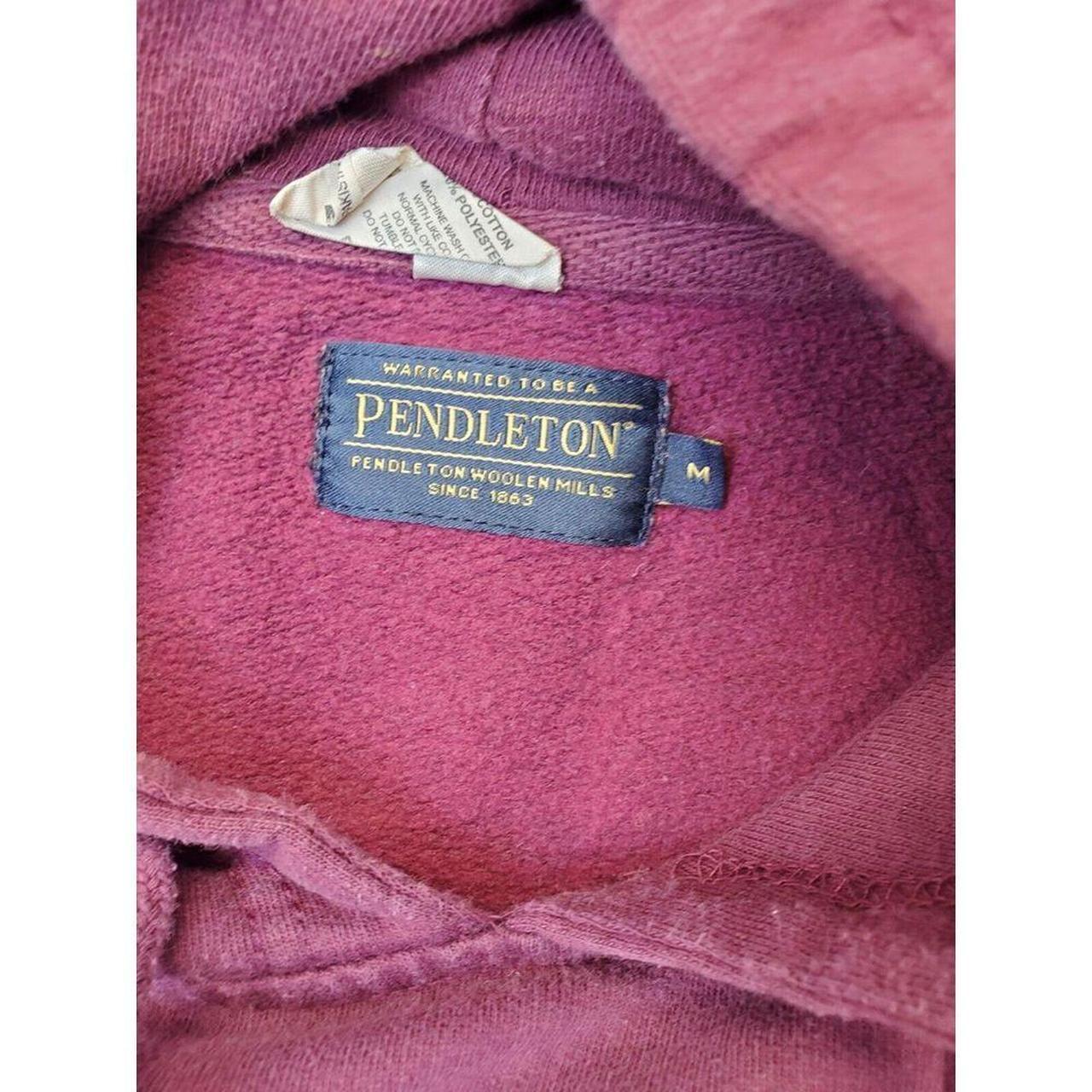 Pendleton Men's Hoodie - Red - M – Pendleton Wool… - image 5