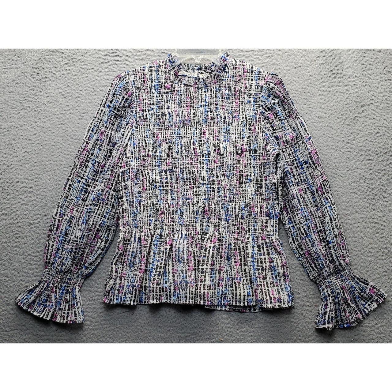 Express Women's Blouse - Multi - M – Express Smoc… - image 1