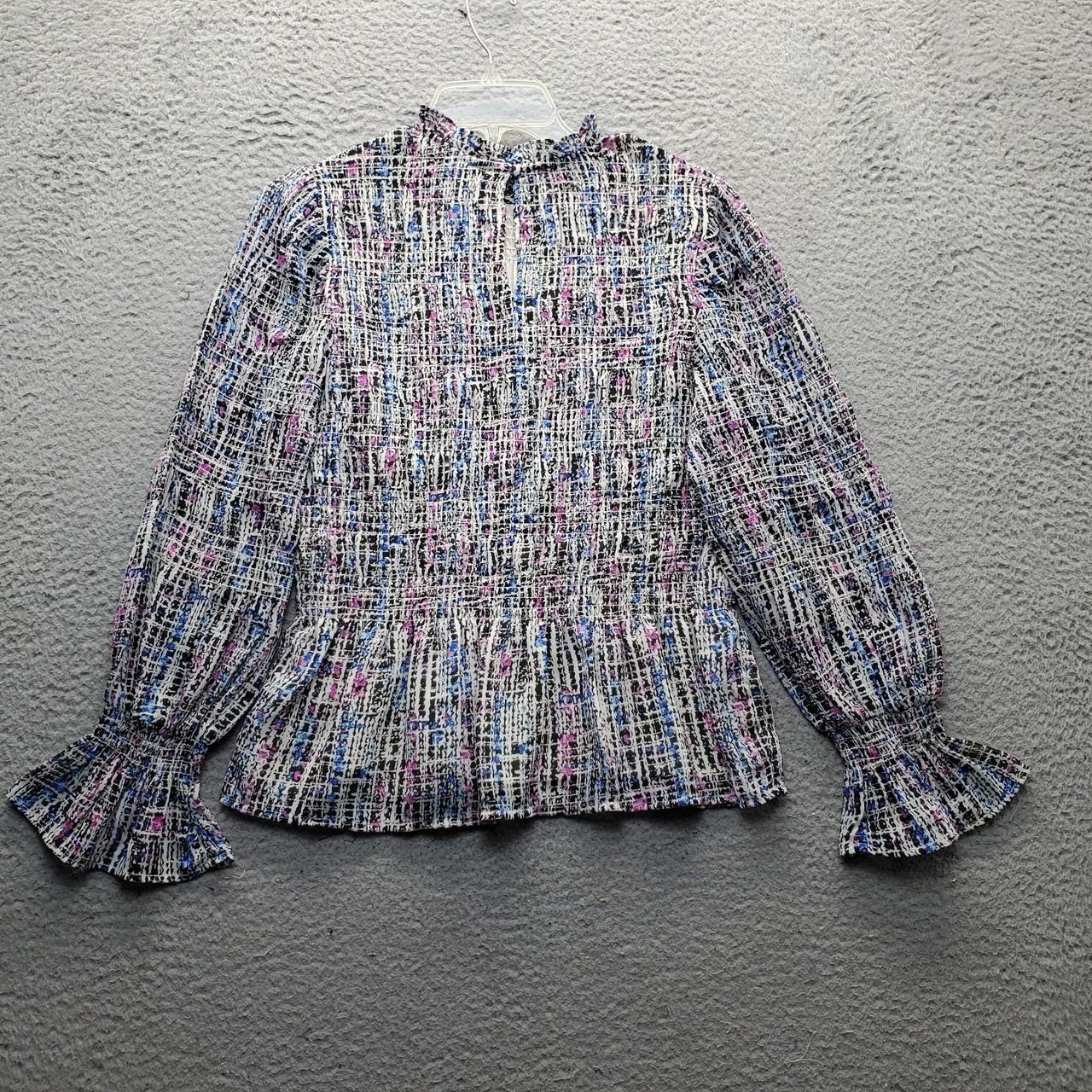 Express Women's Blouse - Multi - M – Express Smoc… - image 2