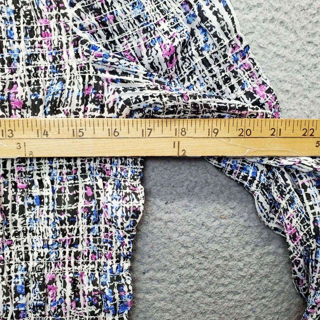 Express Women's Blouse - Multi - M – Express Smoc… - image 4