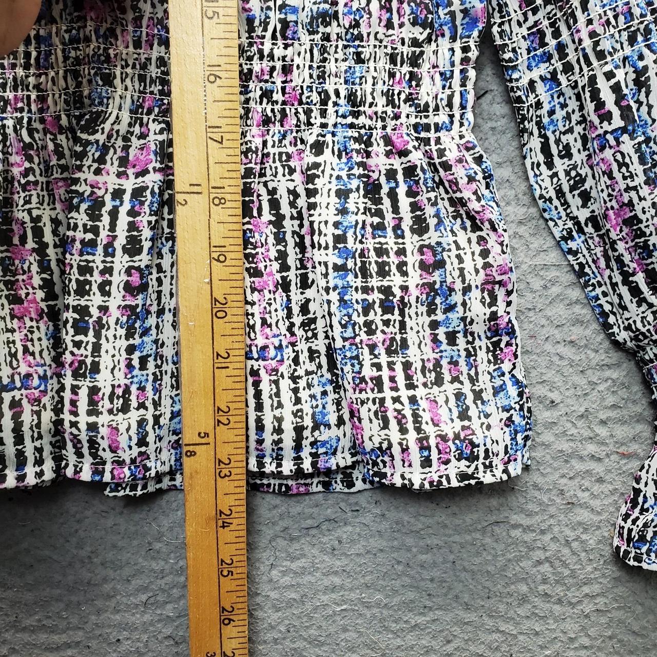 Express Women's Blouse - Multi - M – Express Smoc… - image 3