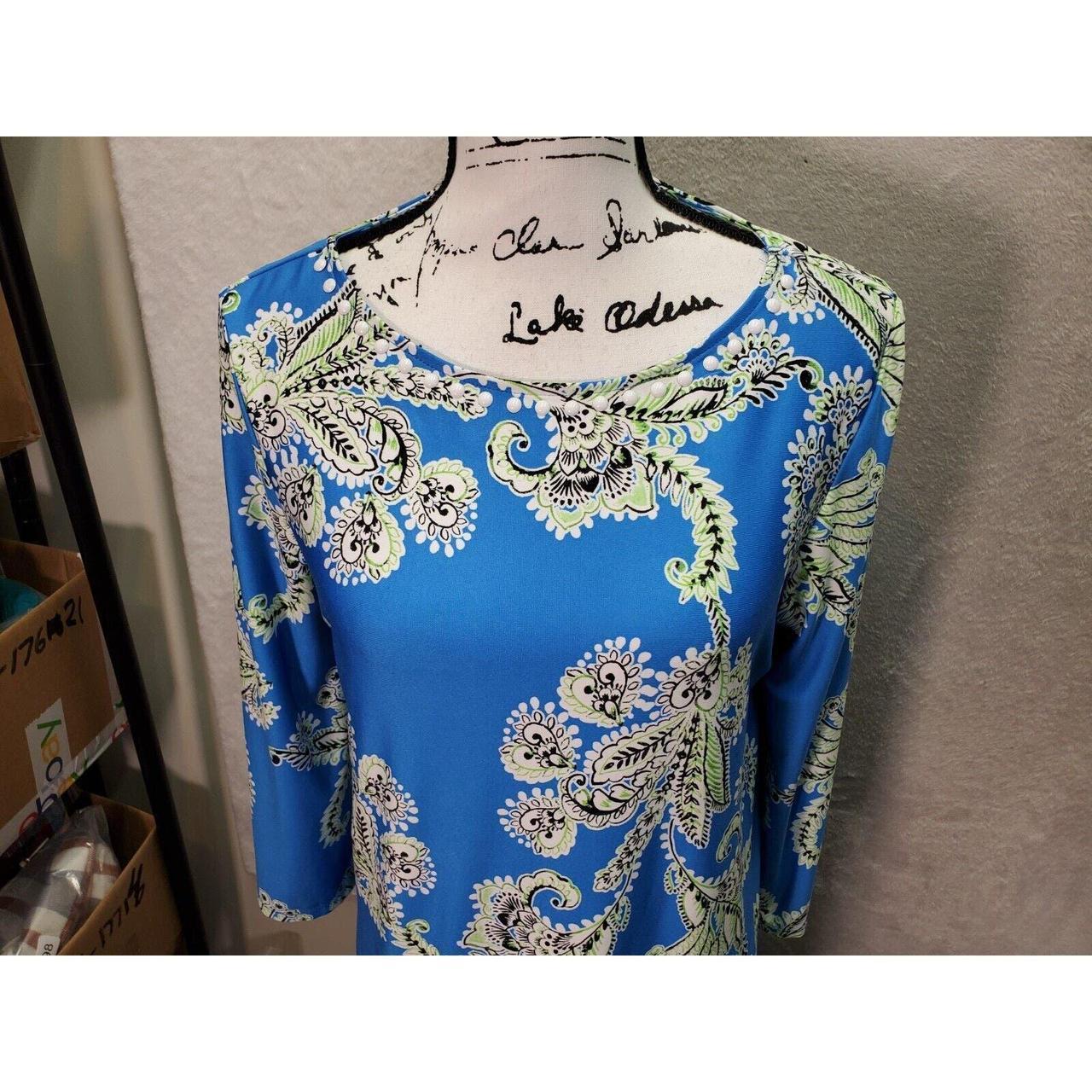 Ruby Rd. Women's Dress - Blue – Ruby Rd. Shift Dr… - image 4