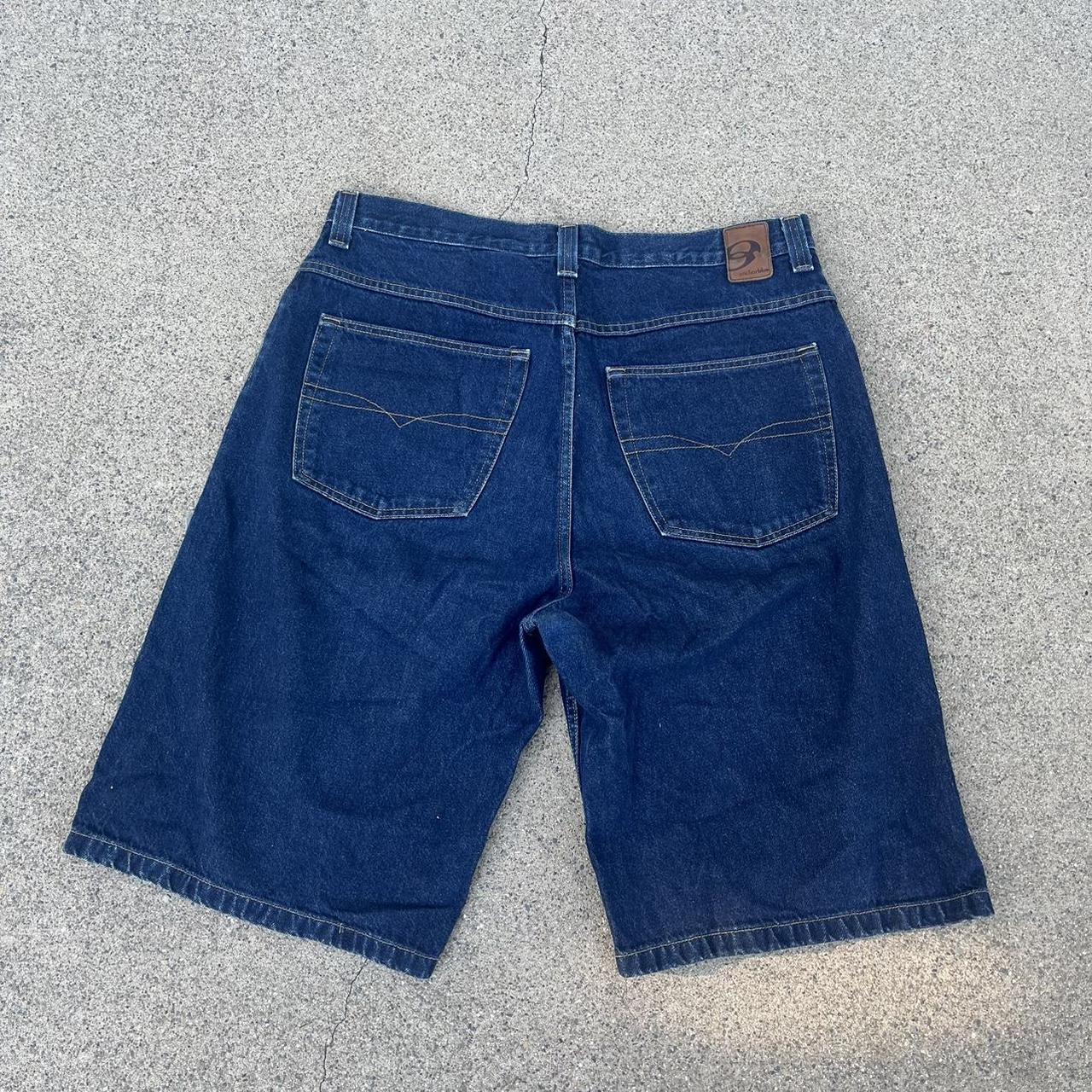 Vintage offers Baggy anchor blue jorts denim shorts