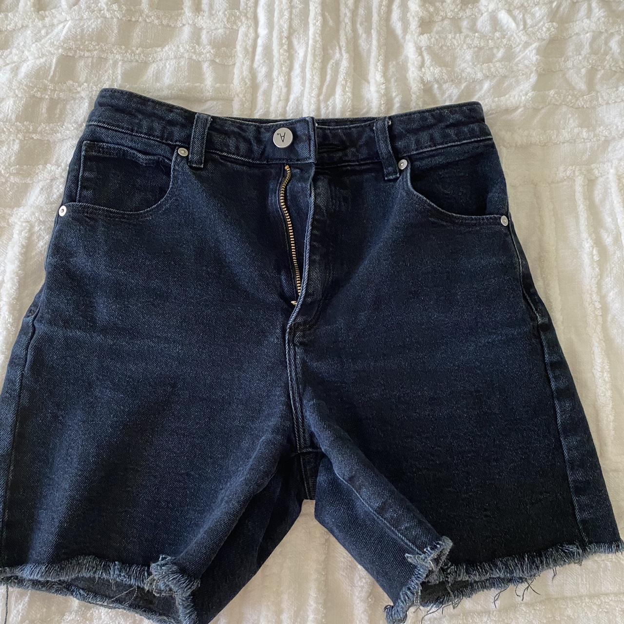 Abrand Jeans shorts. Size 9. Good condition. Colour... - Depop