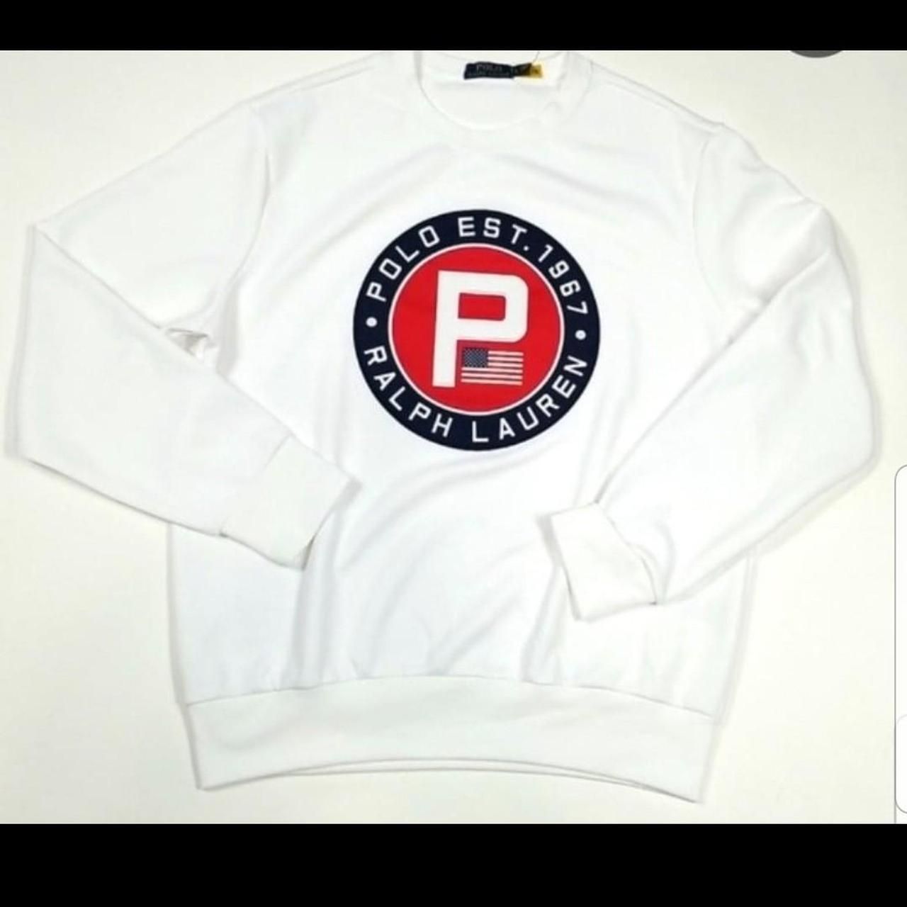 Ralph Lauren Polo SweatShirt 3X Big Tall White