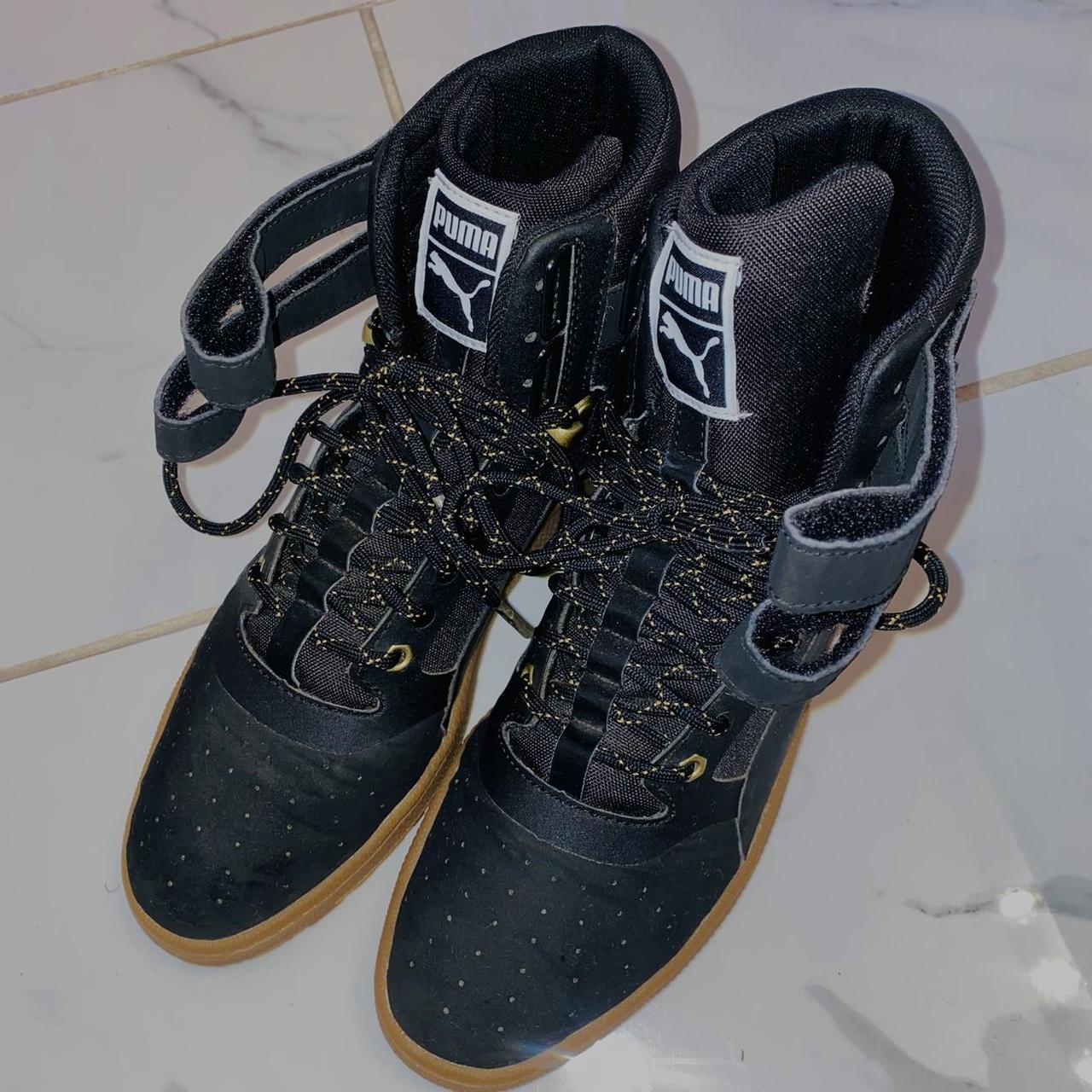 High Top Puma Contact Sneakers Depop