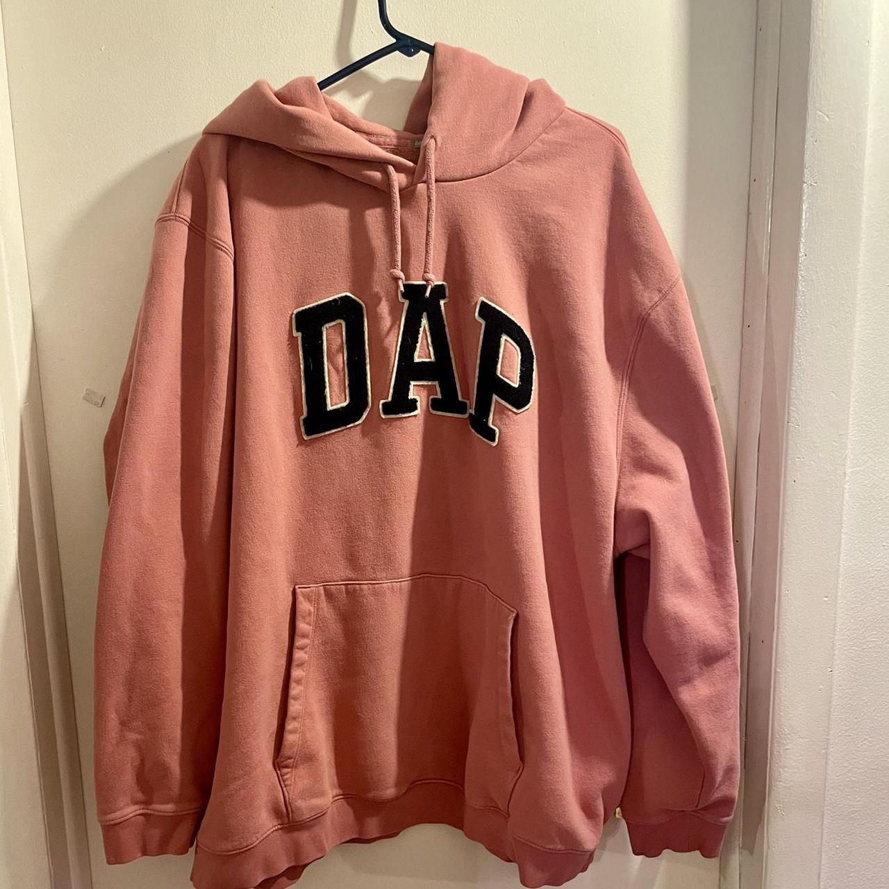 GAP x Dapper Dan 'DAP' Embroidered Ltd. Ed. Hoodie... Depop