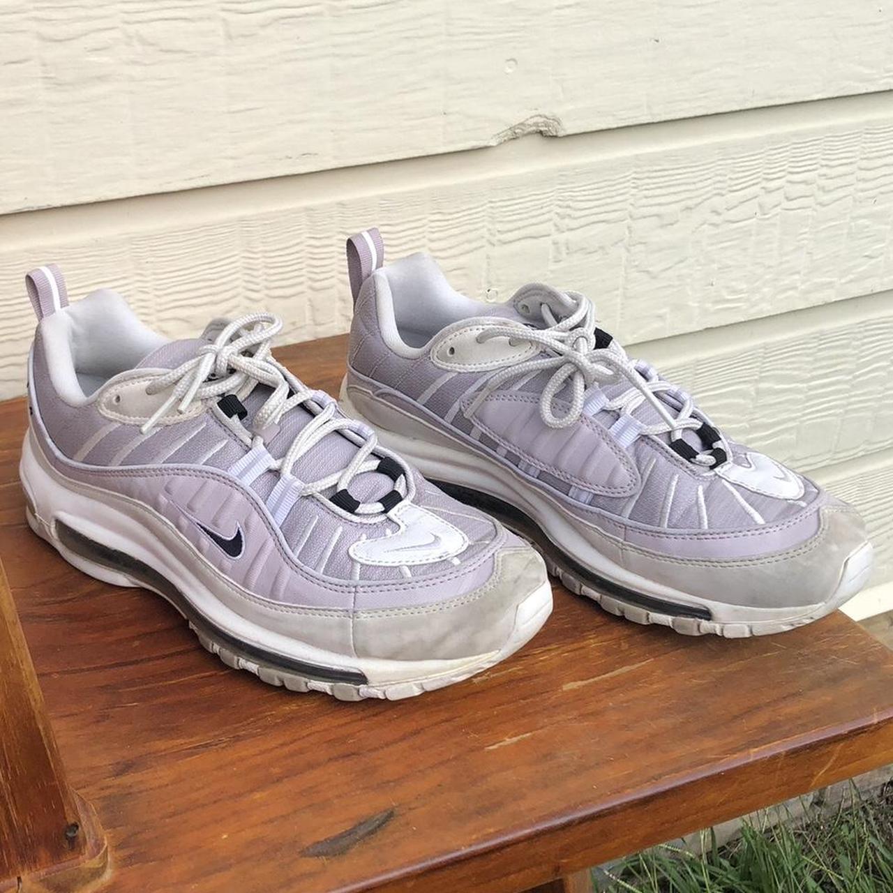 nike air max 98 silver lilac