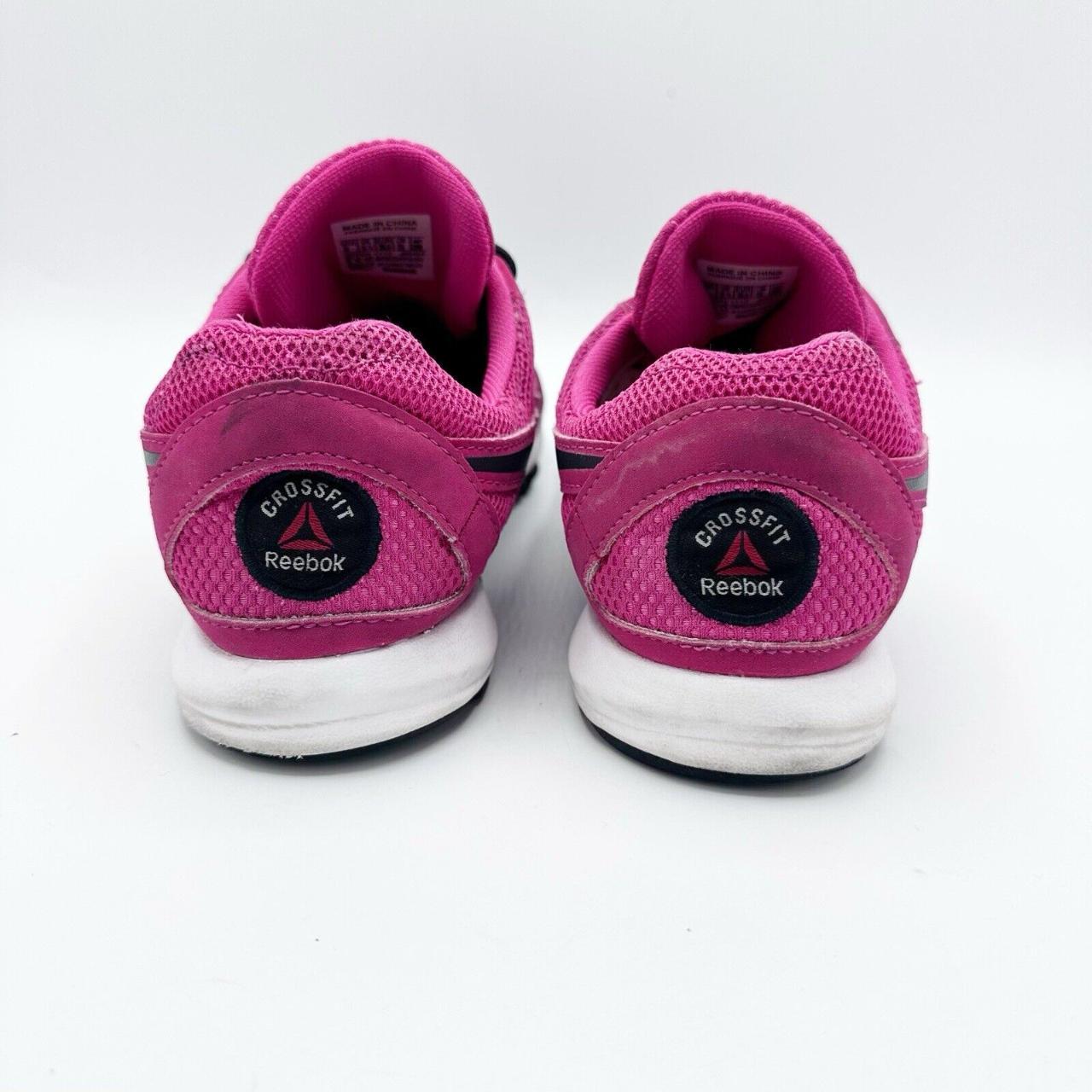 Pink reebok crossfit shoes best sale