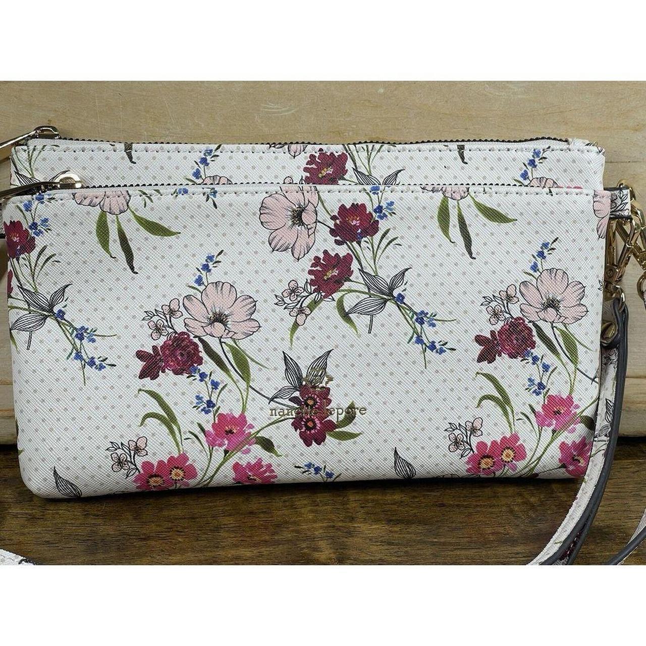 Nanette Lepore PocketBook Bag Floral Print Crossbody