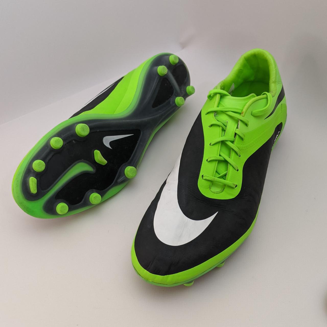 Hypervenom green shops and black