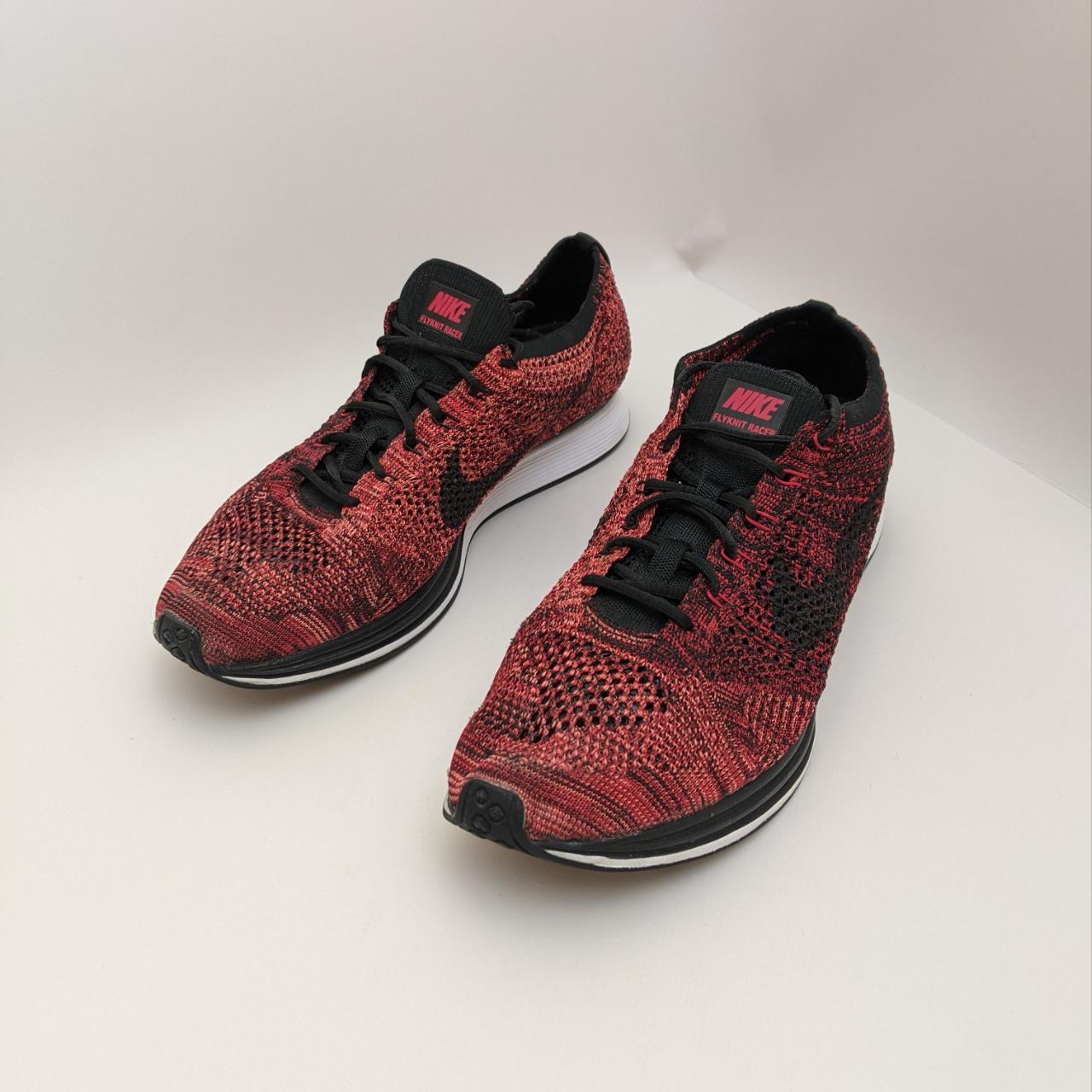 Nike Flyknit Racer Fire Rooster US 10 sneakers. Depop