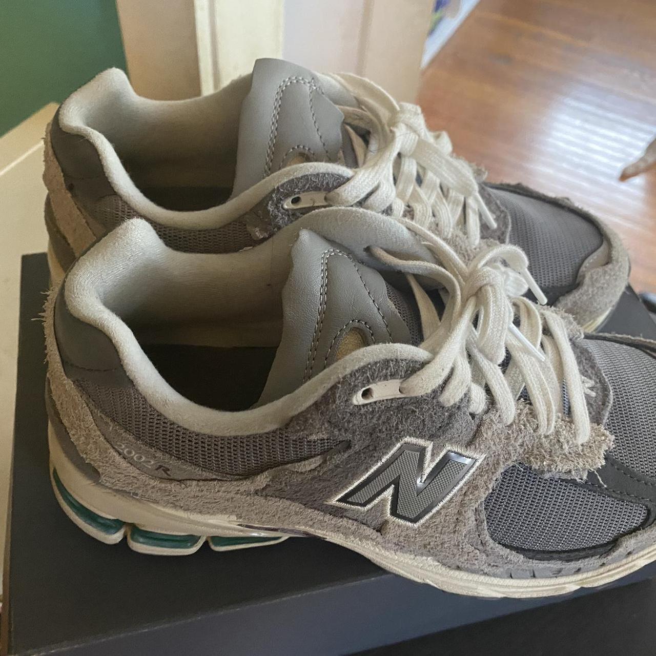 New balance 2002r protection pack grey size 7 good... - Depop