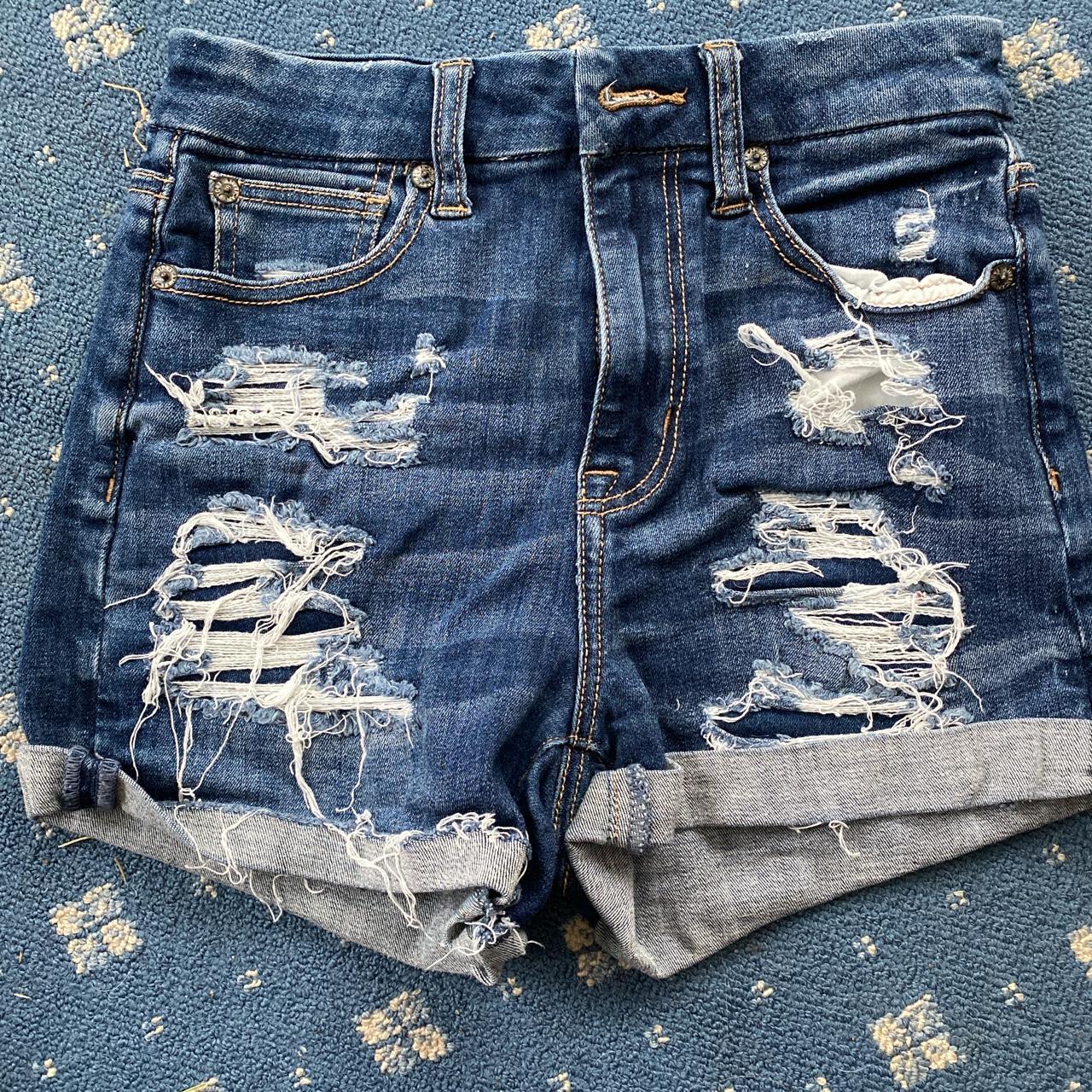 Adorable dark wash American Eagle shirts