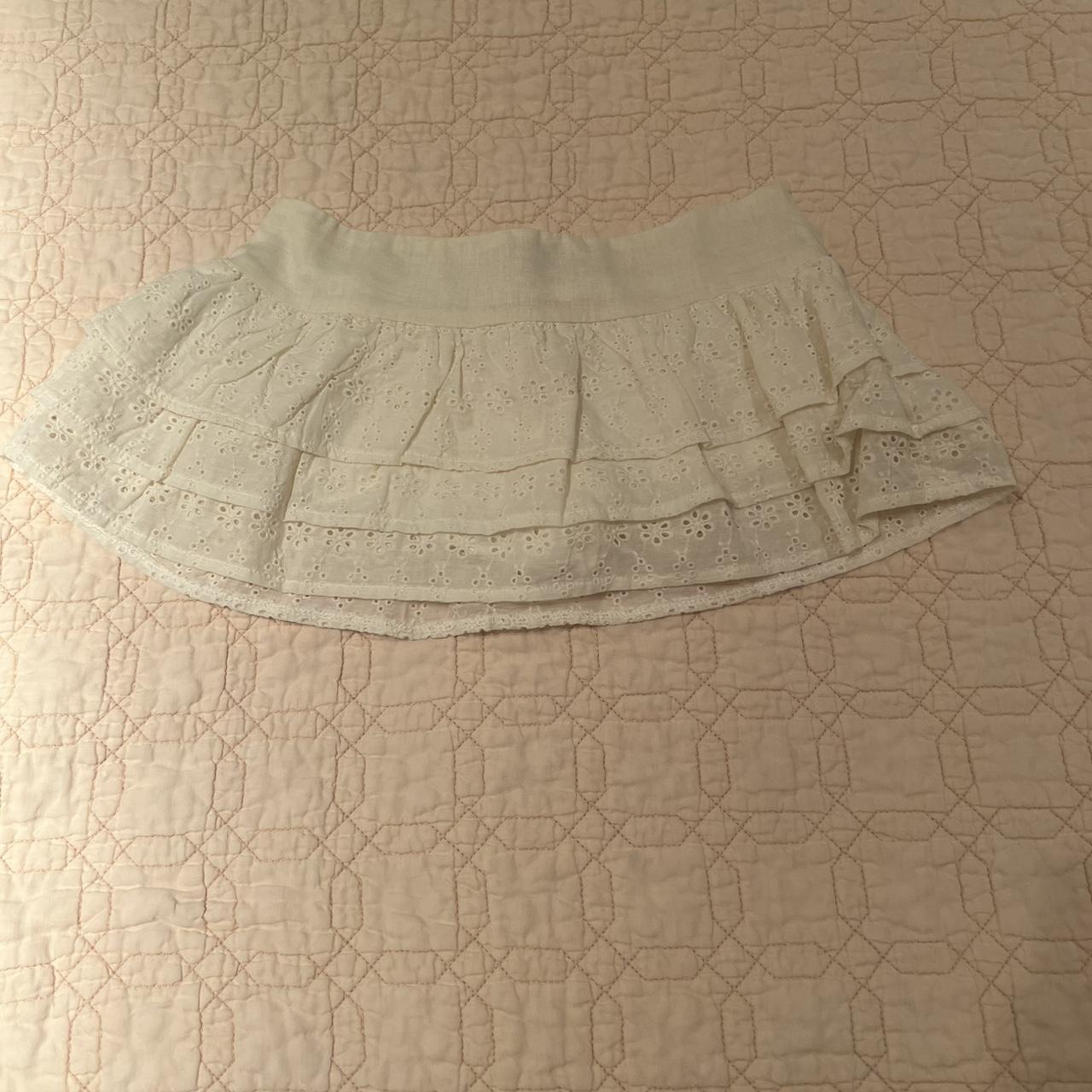 Edikted Women's Skirt - White/Cream - XS – Edikte… - image 1