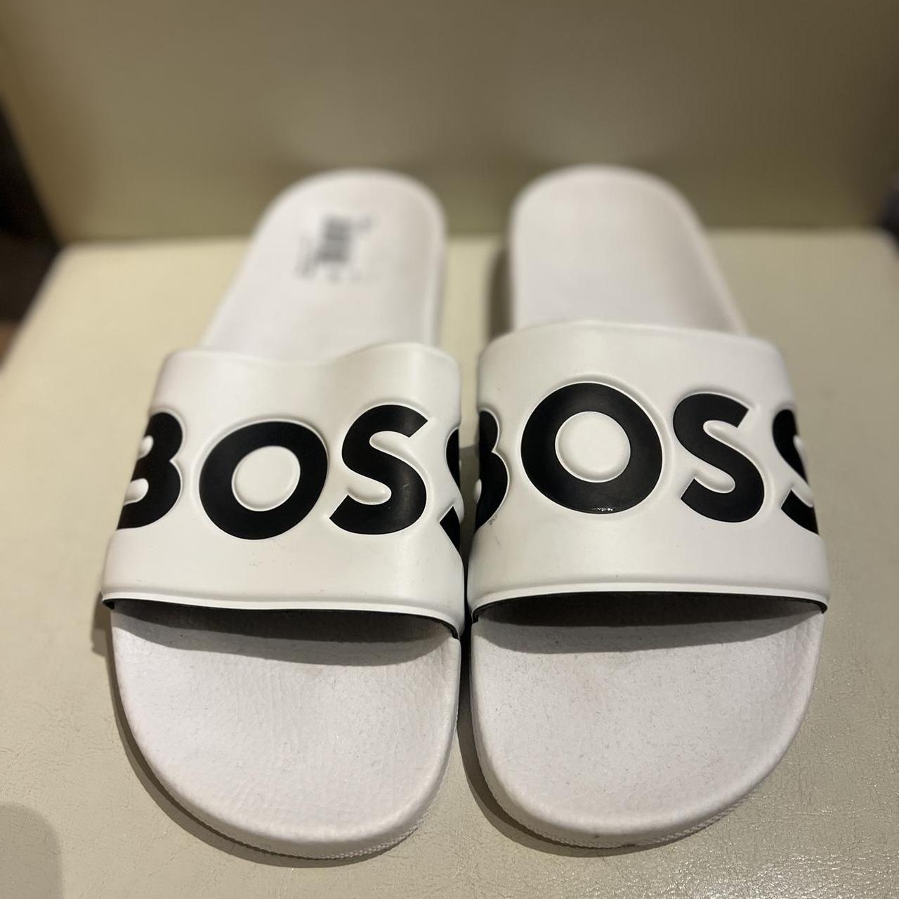 Mens sliders hugo outlet boss