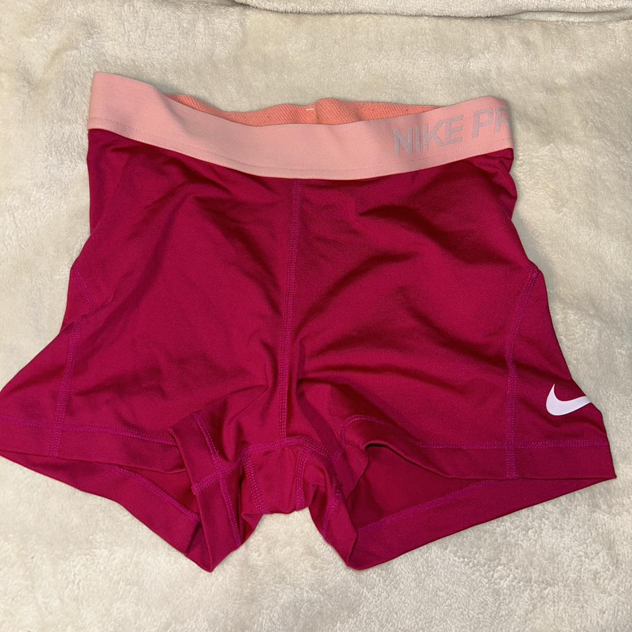 Red cheap nike spandex