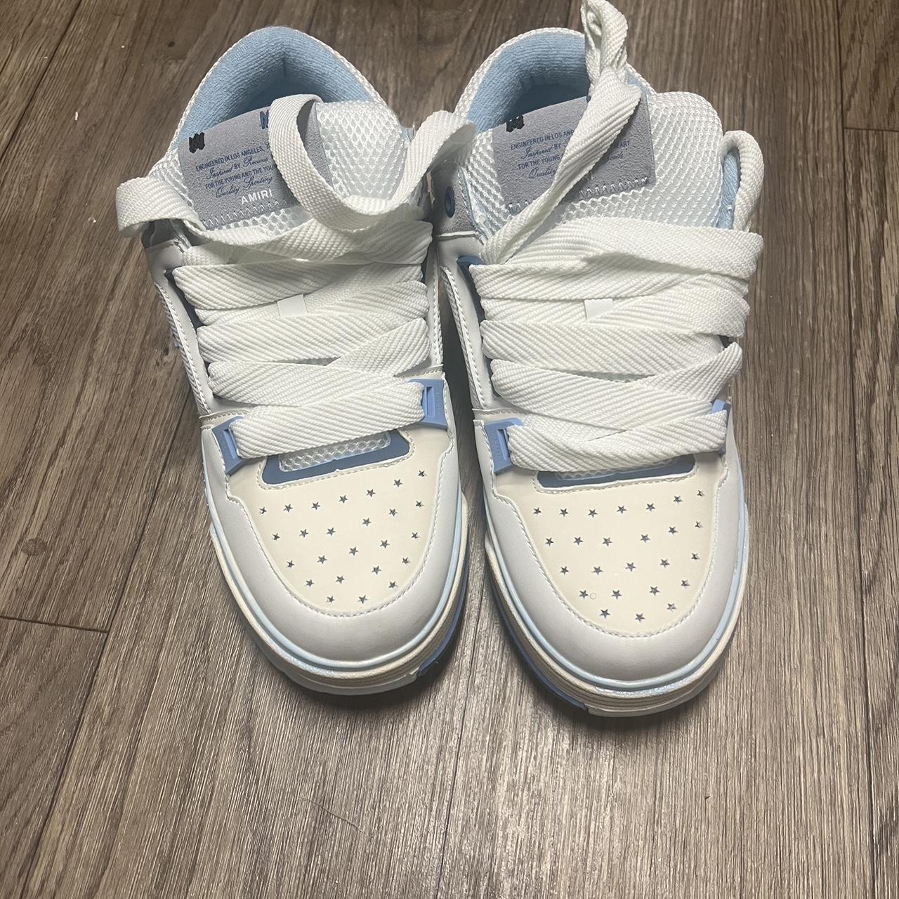 Light blue amiri ma1 size 44 willing to negotiate Depop