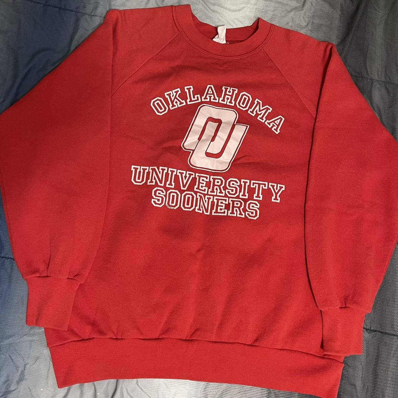 Vintage University of Oklahoma Sweatshirt - Early... - Depop