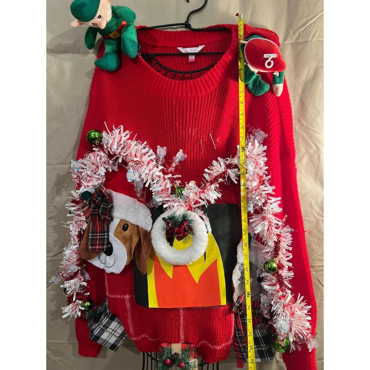 No Boundaries Women's Sweater - Red - 3XL – NO BO… - image 2