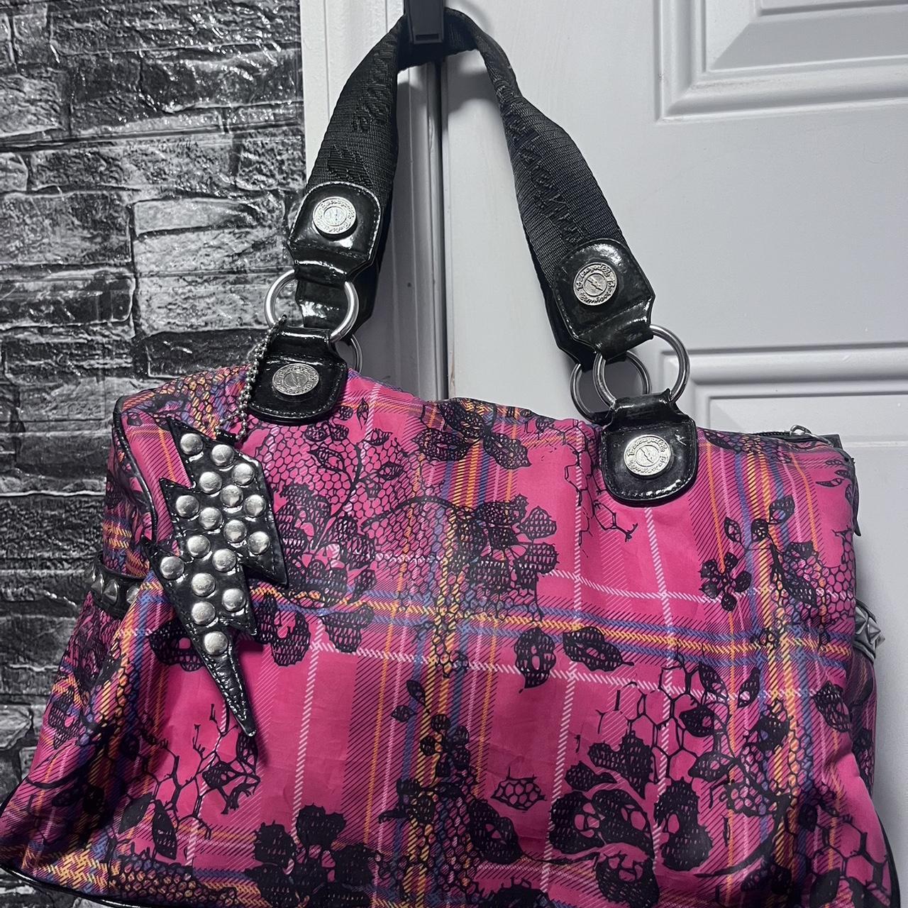 NEW Betsey Johnson Plaid outlet Handbag