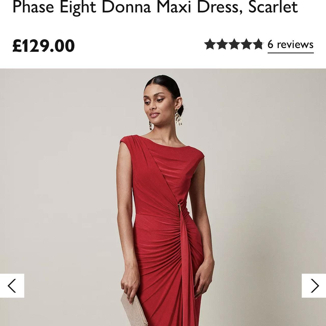 Phase eight donna dress scarlet best sale