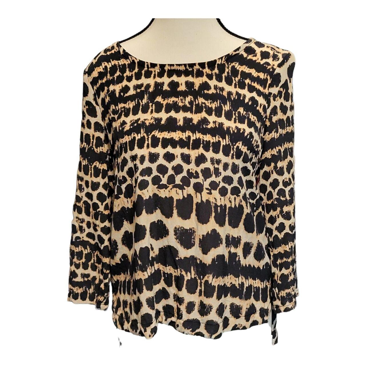 Maeve by Anthropologie leopard top size buy xs