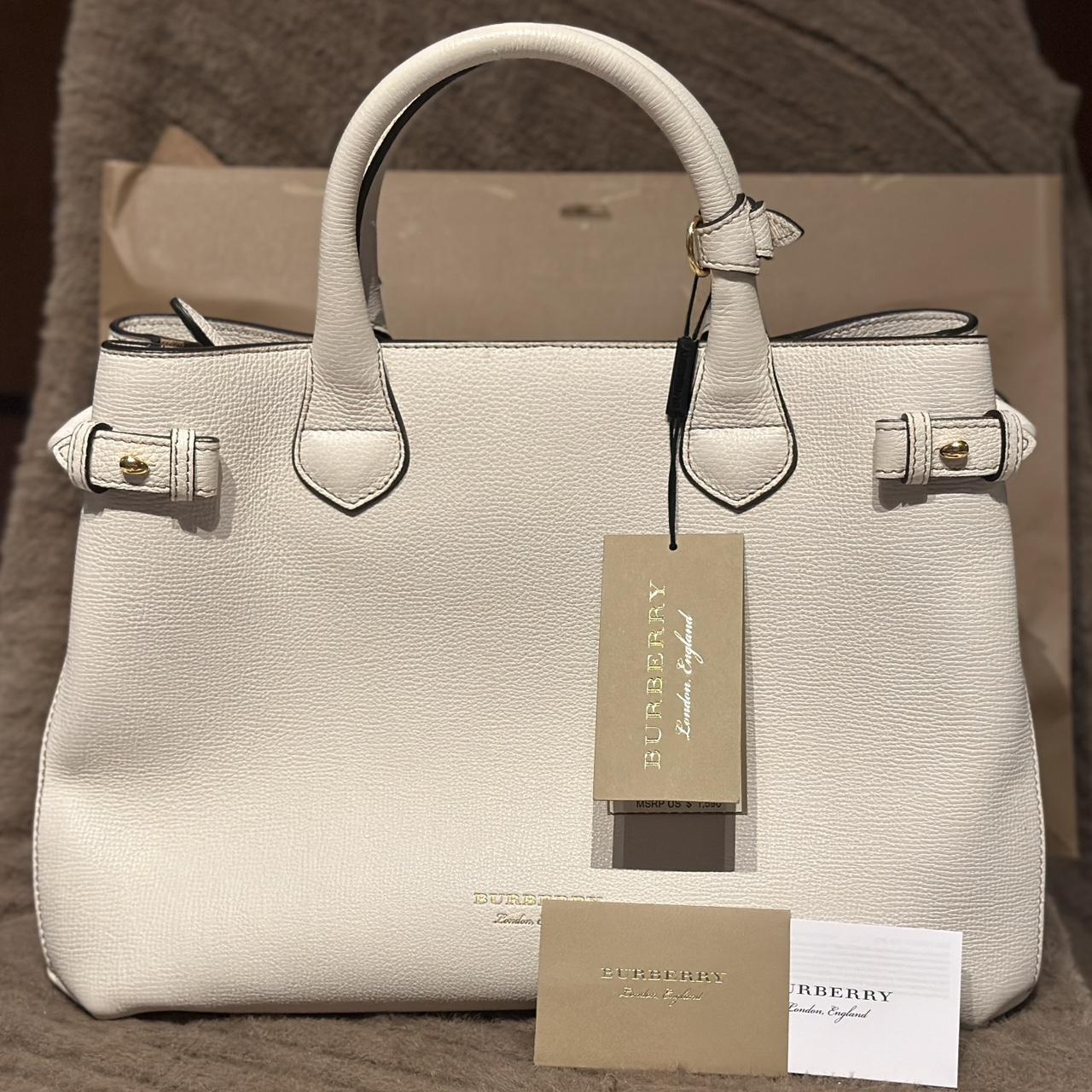 Burberry medium fashion banner house check tote