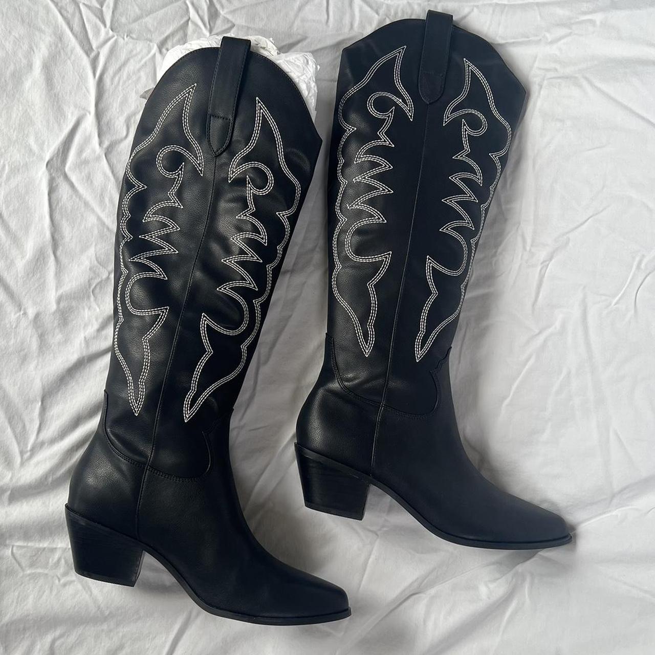COWBOY/COWGIRL BOOTS - BRAND NEW BETTS Size 37/AU... - Depop