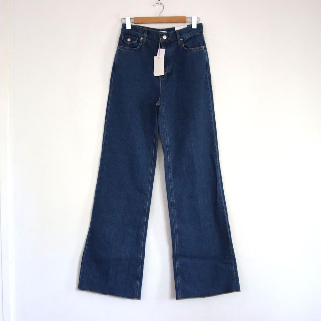 Scanlan Theodore Denim Wide Leg Jean in Blue - Brand... - Depop